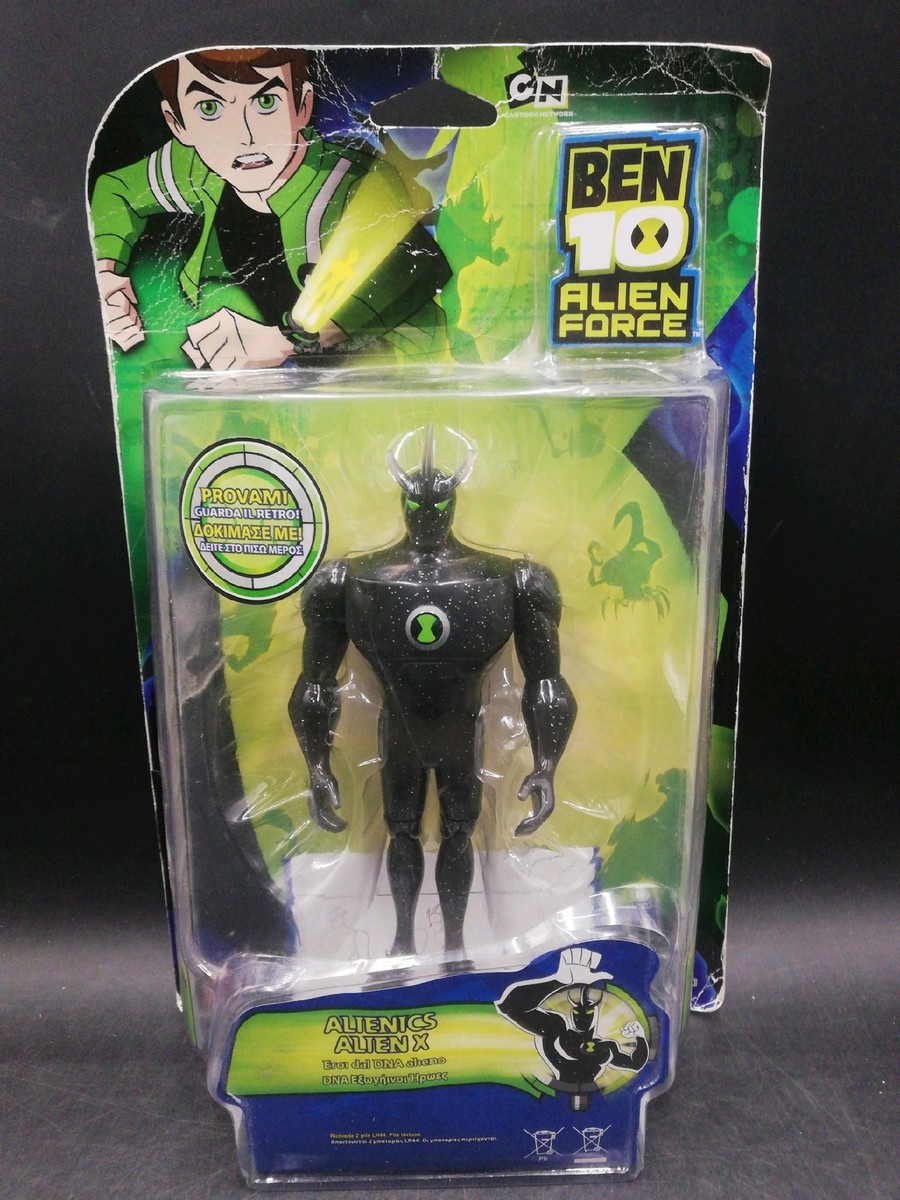 BEN 10 TEN ALIEN FORCE Alienics X ACTION FIGURE Bandai Giochi