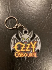 ozzy osbourne Keychain bat logo