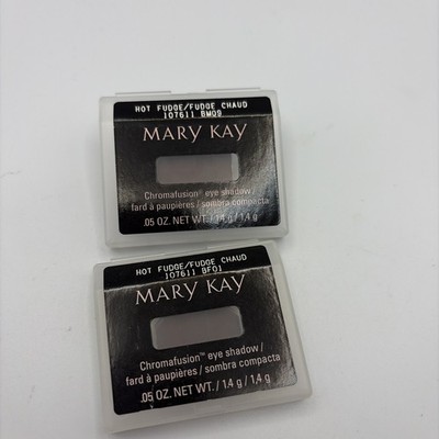 Mary Kay CHROMAFUSION EYE SHADOW 0.05 Oz Hot Fudge 107611 Lot Of 2 New