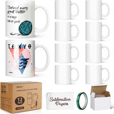 Sublimation Coffee Mugs Tazas Para Sublimar 11 Oz Blank Bulk Coffee Mug White Ce