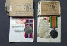 WW2 Medals To Mrs L.A. Manning & Mrs R. Pilgrim. Medal Bundle