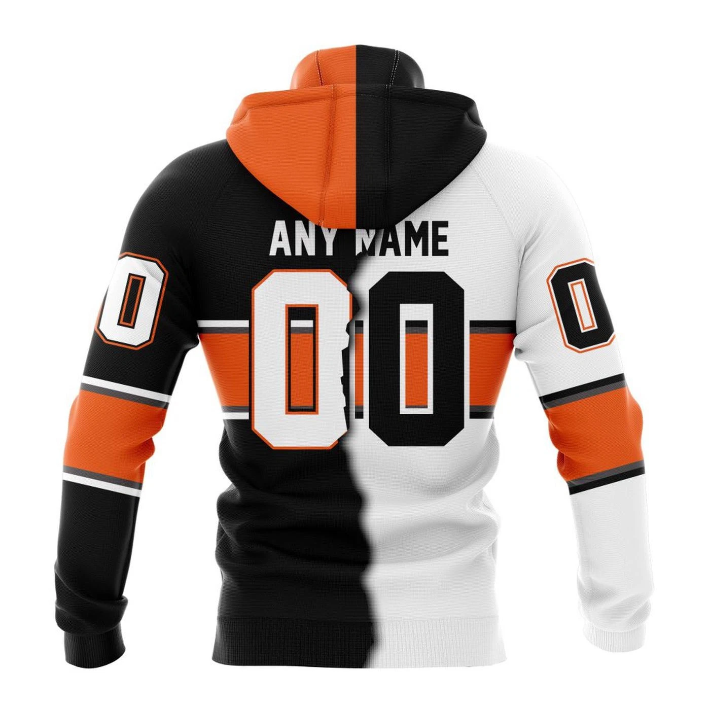 Personalized Kansas City Mavericks 2025/26 White Mix Black Hoodie Pullover Gift