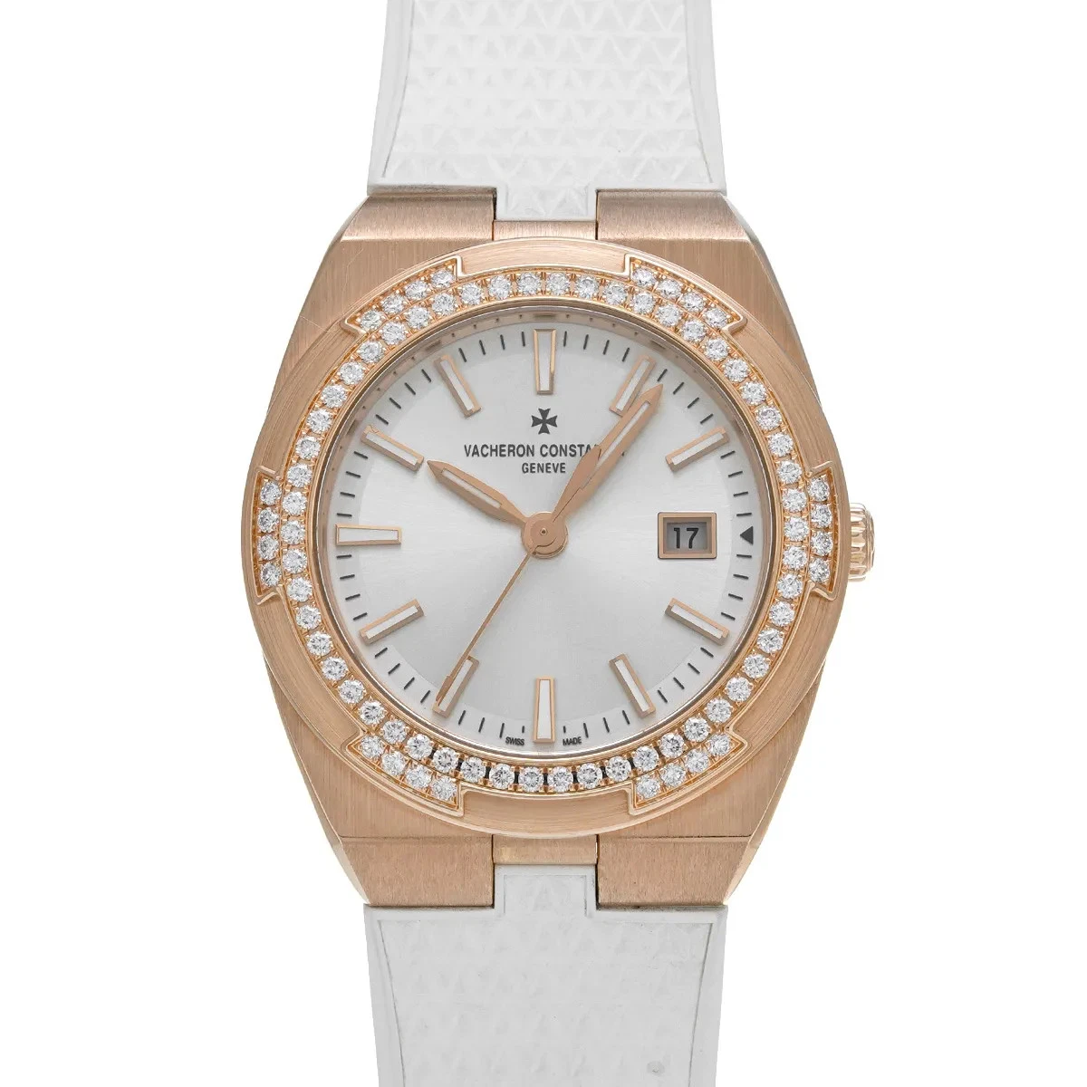Vacheron Constantin — Vacheron Constantin Overseas Quartz 1205V / 000R-B592 33mm Silver #WW428