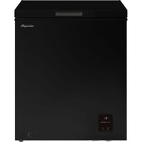 Fridgemaster MCF142EB Free Standing 142 Litres Chest Freezer Black E