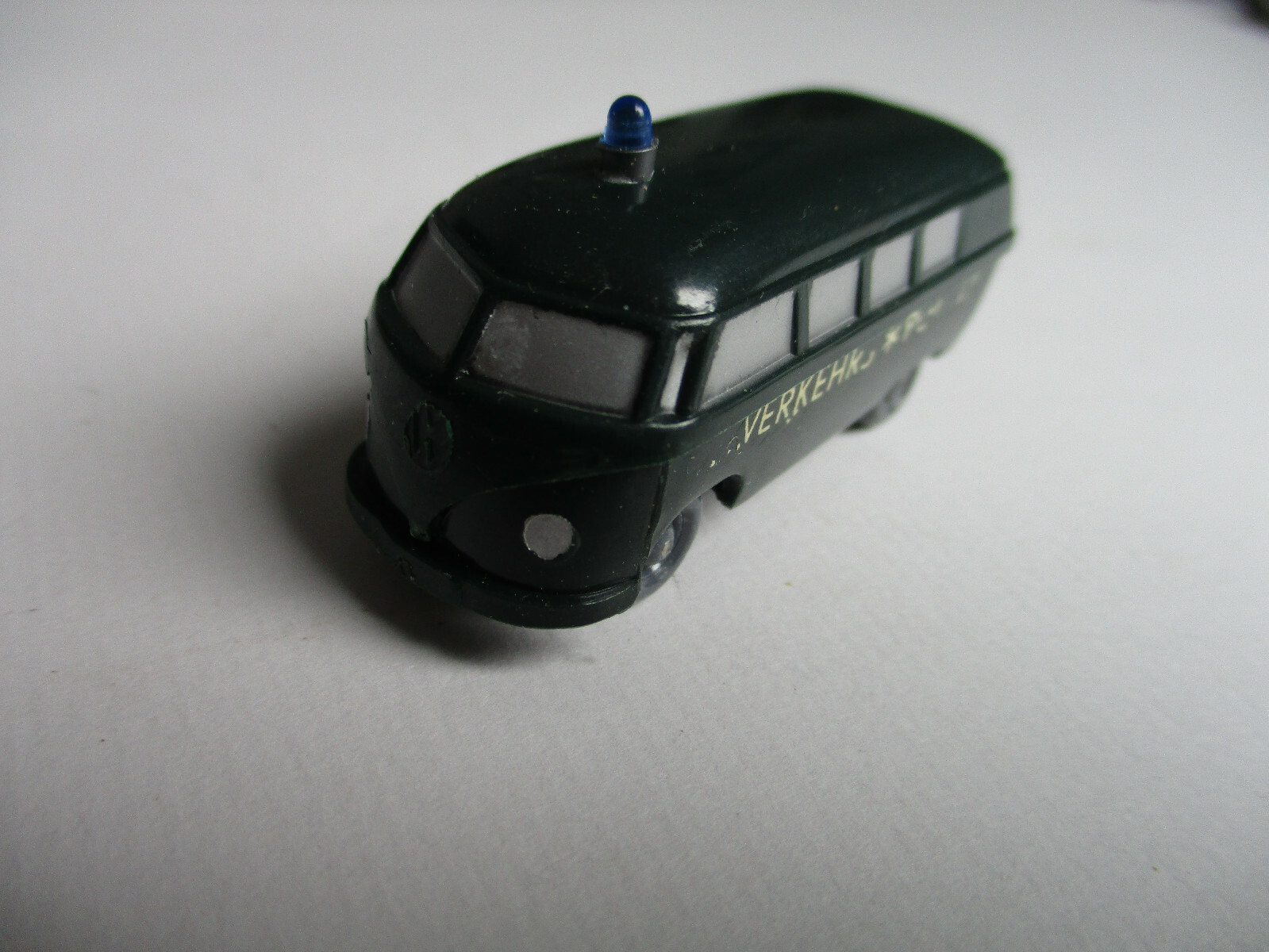 Wiking H0 Vw T 1 Bus, Verkehrs Polizei, unverglast, Schablonierung Wiking H0 Vw T 1 Bus, Verkehrs Polizei, unverglast, Schablonierung