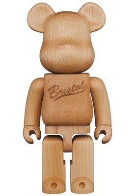 BE@RBRICK 400% Karimoku F.C.R.B. × MLB SOPH MEDICOM TOY Bearbrick 
