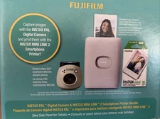 NEW Fujifilm INSTAX PAL Camera + MINI LINK 2 as Polaroid Printer Bundle Kit Set