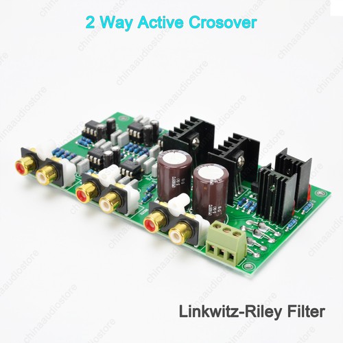 2-Way-Active-Crossover-24dB-Oct-Linkwitz-Riley-XOVER-Frequency-Dividing-Network