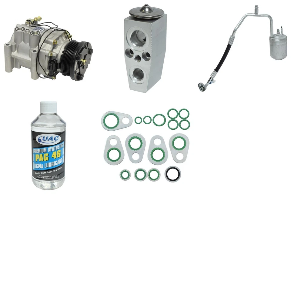 Kit de compresor de aire acondicionado UAC para Mazda Tribute Hybrid 2008-2010 Foto 2 de 2