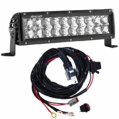Rigid Industries 30 Inch E-Series PRO Double Row LED Light Bar Spot Driving Optic Black Housing