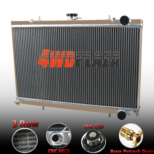 Aluminium 3 Row Radiator For Manual Skyline R32 Gtst Rb20Det R32 Gtr ...