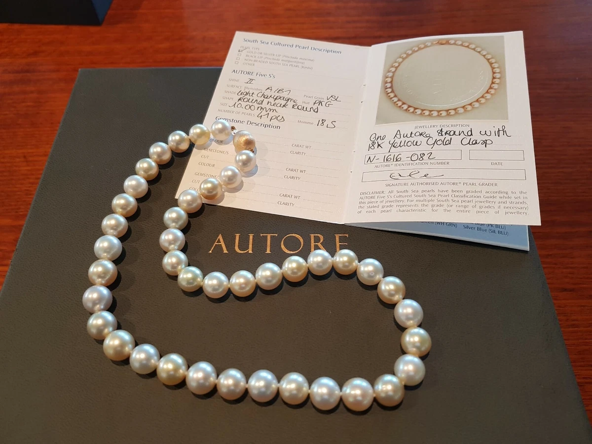 Autore Australian South Sea Pearls Strand eBay