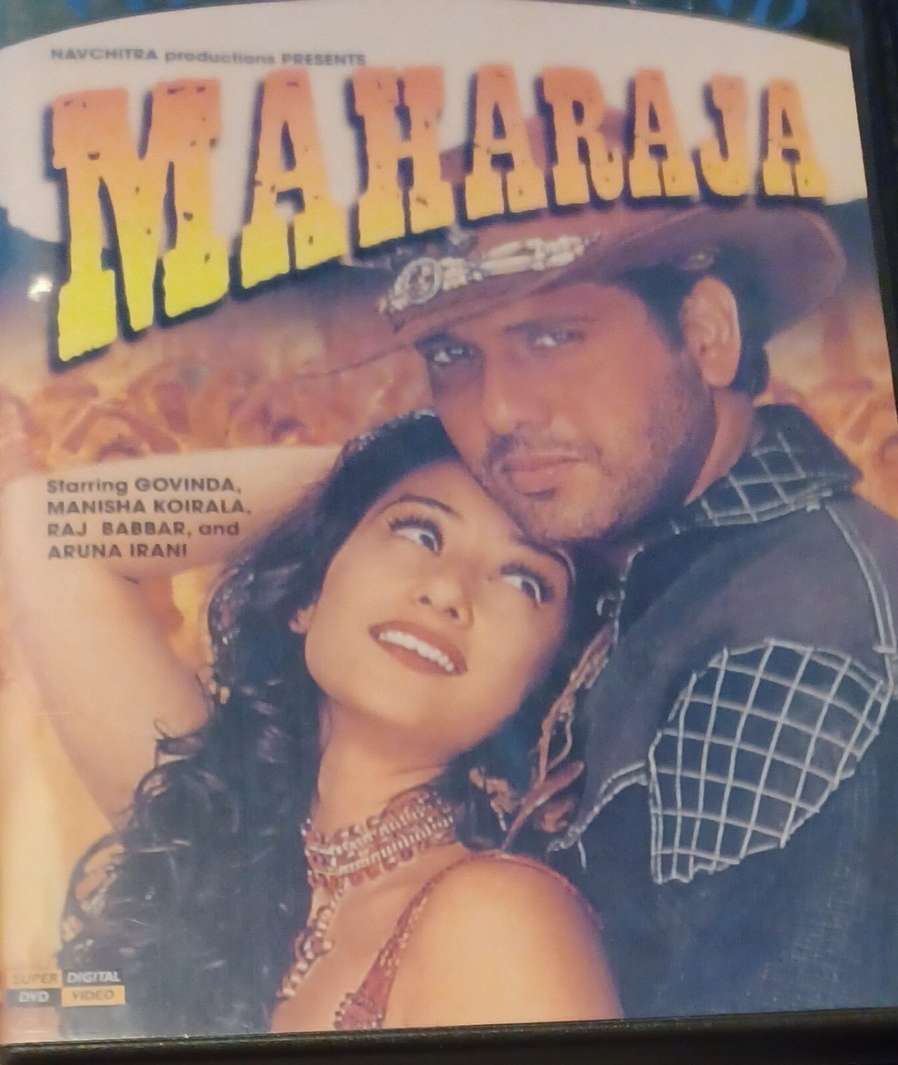 Maharaja - Govinda, Manisha Koirala (DVD, 1998) Video Sound