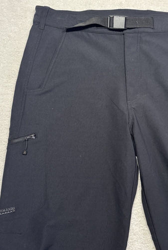 Kathmandu Pants Men Black Zipped Pockets Stretch Hiking Camping Size Large - Picture 9 of 14