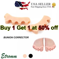 Bunion Corrector Silicone Toe Separator Straightener Orthopedic Toes Space Shoes