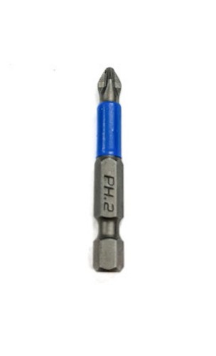 10 Pcs 2 in. Non-Slip Magnetic PH2 Phillip Screwdriver Bit S2 - Picture 4 of 5