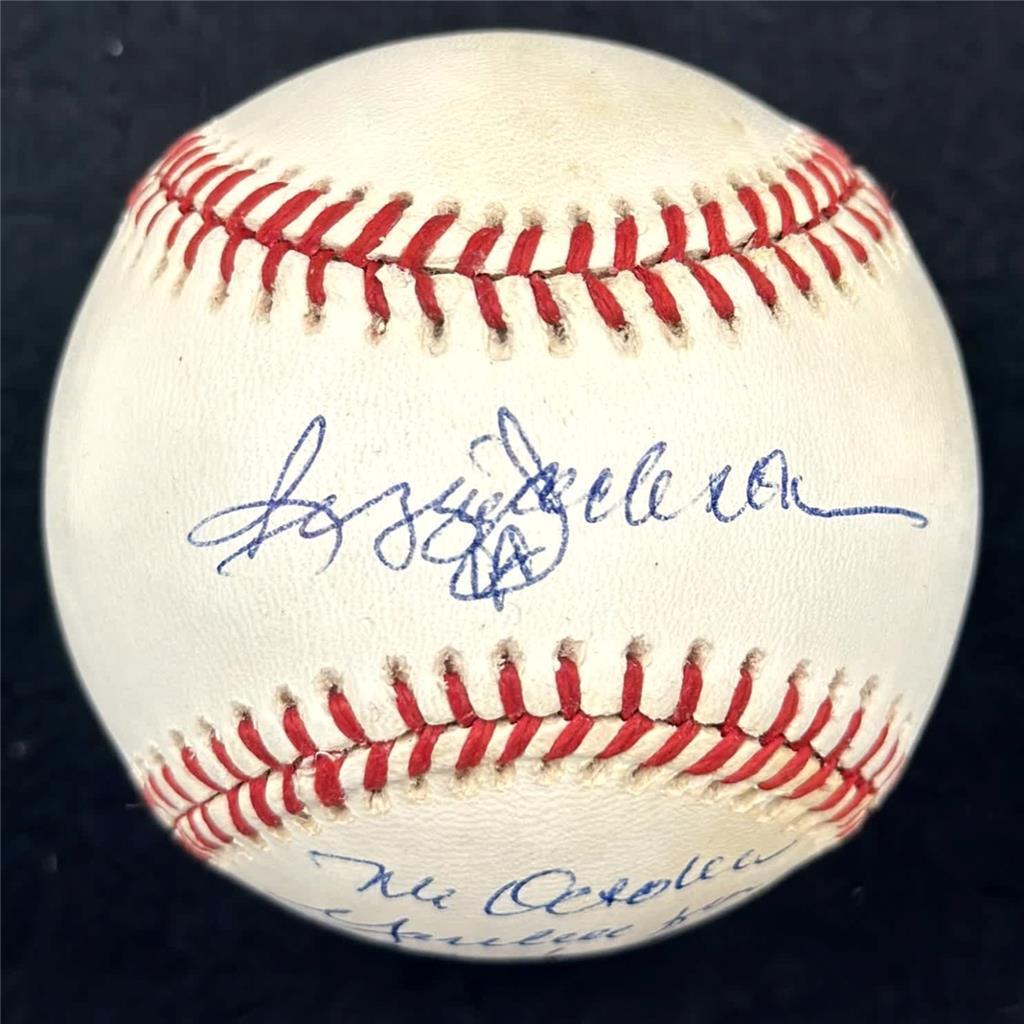 Reggie Jackson signed 