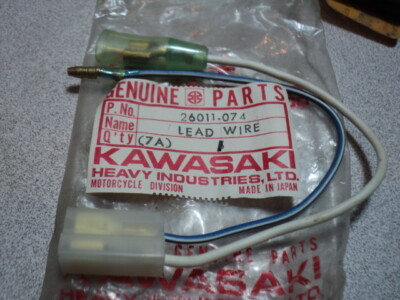 1971-81 KAWASAKI G4 G5 KE KM KV 100 MC1 LEAD WIRE REGULATOR NOS