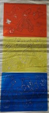 DISNEY WINNIE THE POOH, TIGGER, PIGLET STENCILS 8.5"x11"