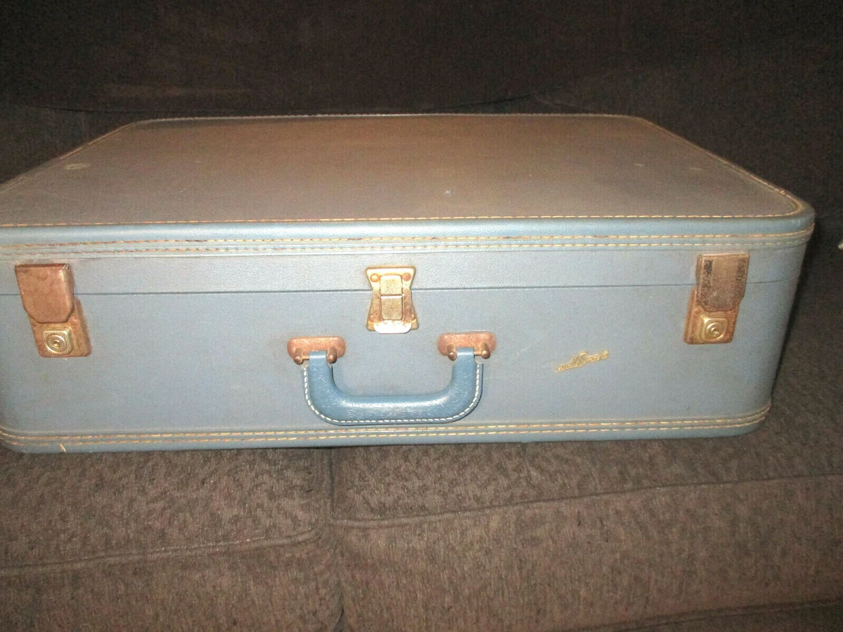 vintage travel suitcase