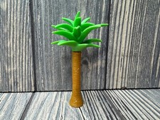 Miniature Plastic Palm Tree Decoration 3.25"