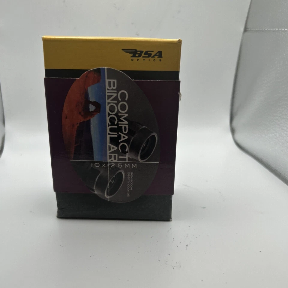 BSA Optics Compact Binoculars W/ Case 8x21mm W/original Box & Manual - Image 3 of 3