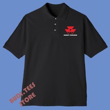 Massey Ferguson Tractor Men's Black Size S-3XL
