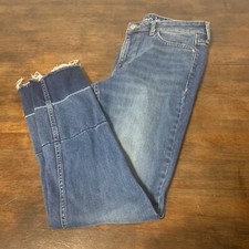 Calvin Klein Size 29x26 Womens Jeans Skinny Ankle Stretch Medium Wash Mid Rise