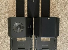 Emotiva Reference Erd-1 Bi-pole/di-pole Surrounds (1pr/blk, Wall Brkts) - Xclnt+