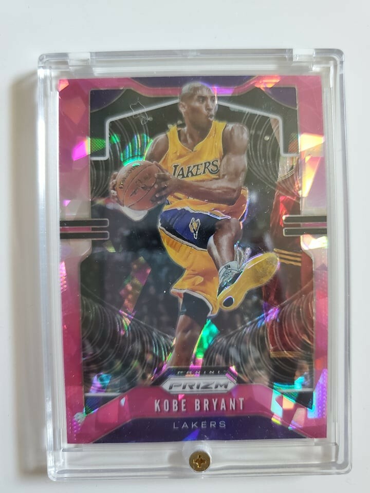 2019-20 Panini Pink Ice Prizm #8 Kobe Bryant Los Angeles Lakers HOF