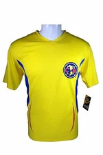 Rhinox Club America Soccer Official Adult Soccer Training Poly Jersey -J012 Medi