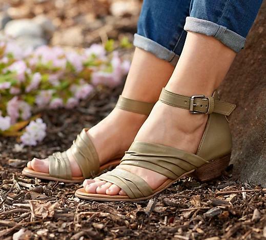 Miz Mooz Womens Leather Heeled Sandals - Cassie $131Pick Sz /Color