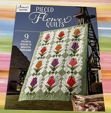 Annie’s Quilting Pieced Floral Quilts quilt patterns book 141480