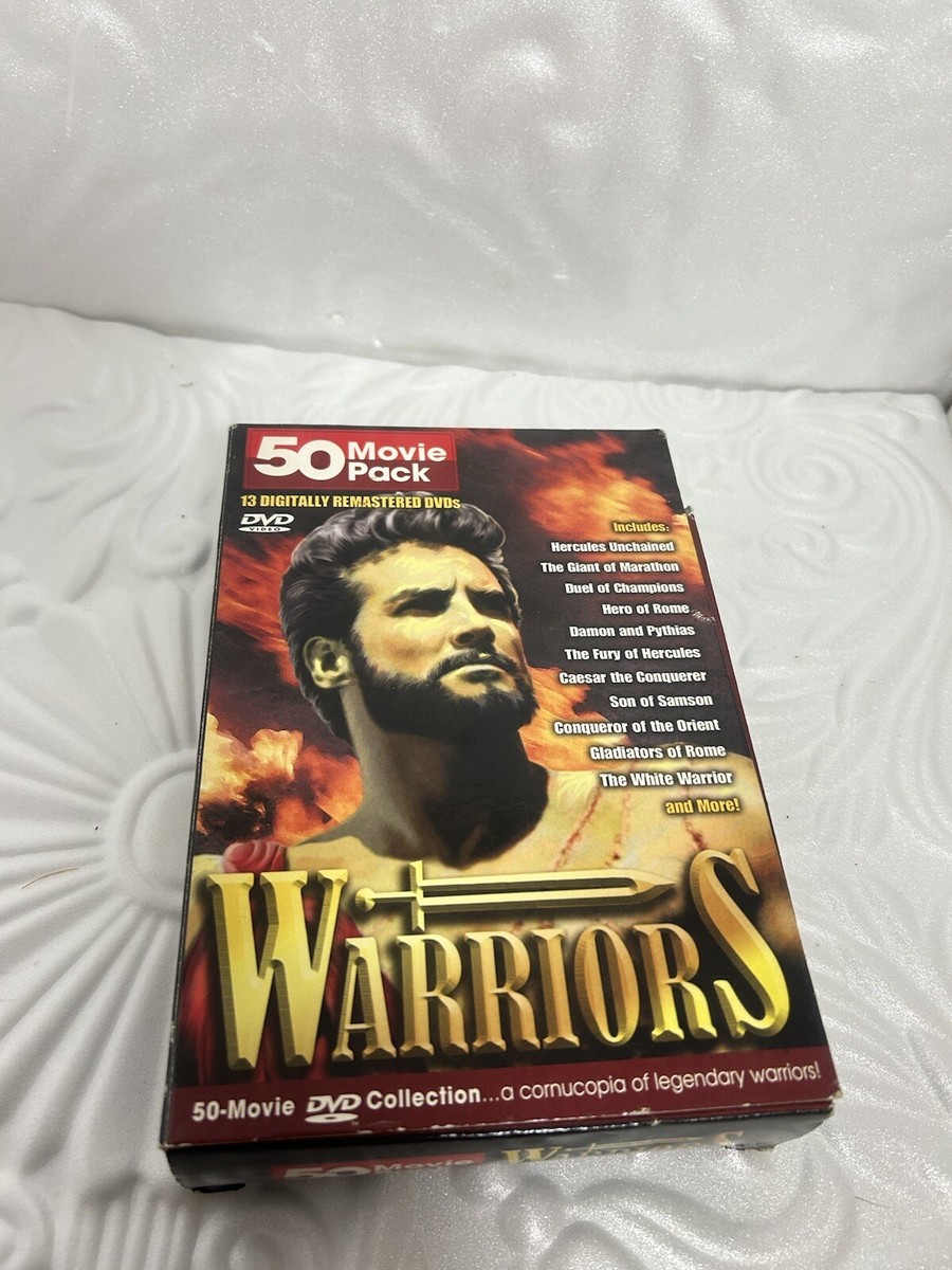Warriors - 50 Movie MegaPack (DVD, 2006, 13-Disc Set) 826831070223