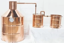 20 Gallon Copper Moonshine Still with Worm and Thumper  from Vengeance Stills
