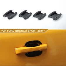 Exterior Door Handle Bowl Cover Trim Decoration Bezels for Ford Bronco Sport 21+