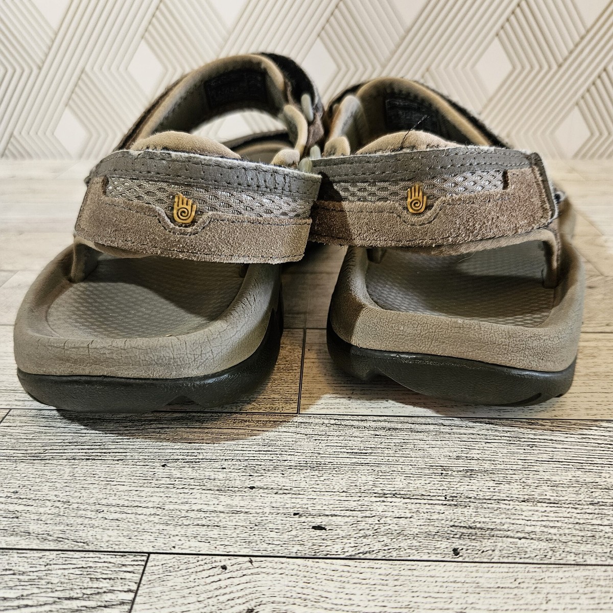 Teva Hudson Mens Size 13 Sandals Brown Suede Sport Outdoor Hiking Sandal 1002433 Teva Men main image 3