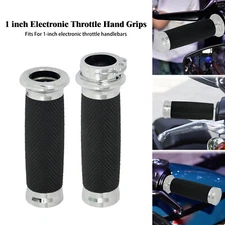 Motorcycle 1“ Electronic Hand Grips Throttle Handlebar Fit For Harley Breakout