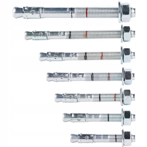 Schwerlastanker bolzenanker keilanker schlaganker ankerbolzen m8 m10 m12 m16 Zn - Bild 2 von 6