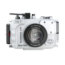 Mcoplus 195FT/60M Underwater Camera Housing for Olympus TG-7