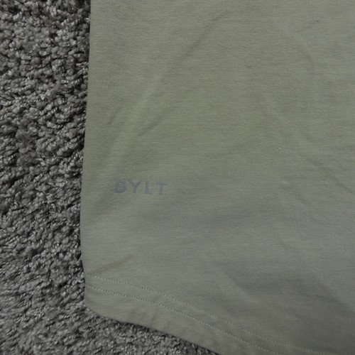 Camisa Henley con Capucha Corte Caído BYLT Para Hombres Mediana Lux Pullover Sudadera con Capucha - Imagen 3 de 9