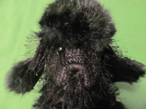 Ganz Webkinz HM191 Black Poodle Puppy Dog Plush Stuffed Animal. - Picture 3 of 9