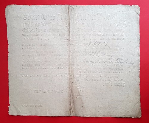 Plakat Anschlag Bekanntmachung Sachsen Dresden 6.9.1772 Abgaben auf Getreide ( 4 - Bild 2 von 2