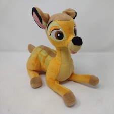 Disney Bambi Deer Bean Bag Plush Stuffed Animal Small 7" Inch Tall Toy