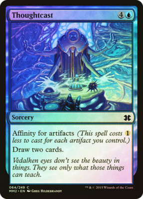 FOIL Thoughtcast ~ Modern Masters 2015 [ EX ] [ Magic MTG ] | eBay