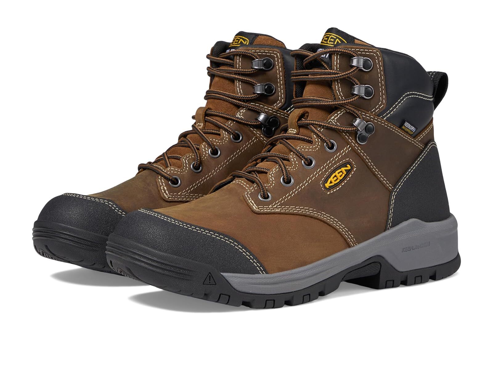 Stivali da uomo KEEN Utility Evanston 6"" punta morbida impermeabili