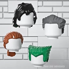 LEGO Minifig Men's Hair "NEW" - All Styles & Colors Available Including RARE!