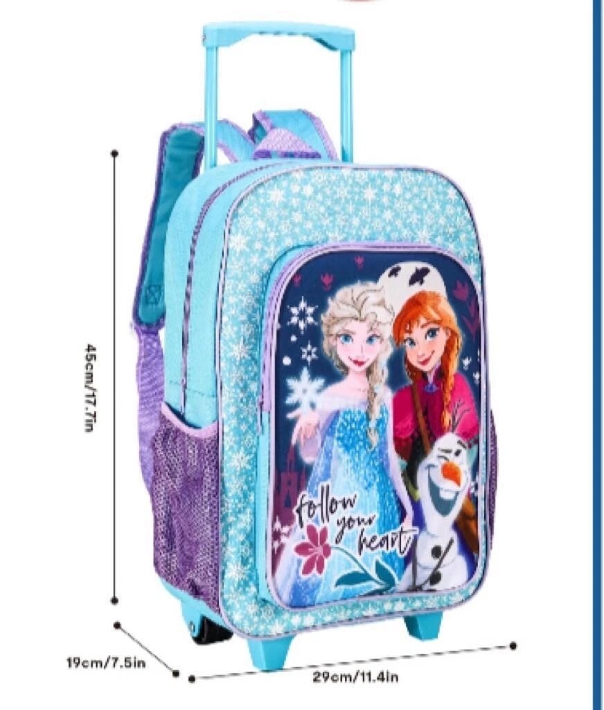 Sac à dos La Frozen + Sac de sport - Sac à dos 29cm - Sac de sport