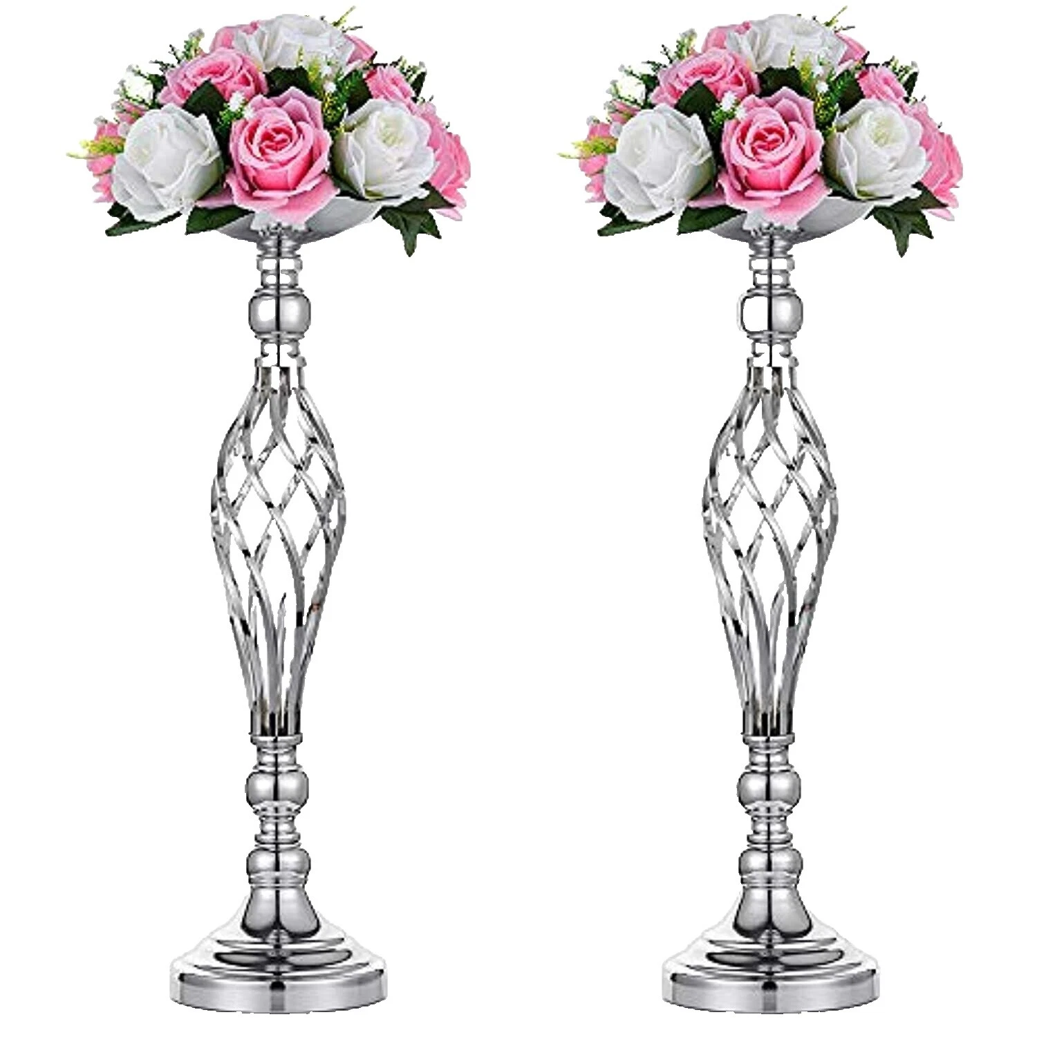 Holiday Silver Candle Holders & Accessories