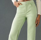 NWT Pilcro By Anthropologie Lime Green Yaya Jeans Size 32 Reg $148 — photo 3